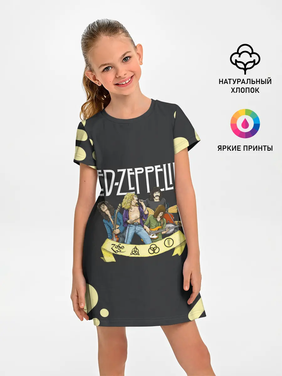 Детское платье / LED ZEPPELIN | ЛЕД ЗЕППЕЛИН