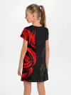 Детское платье / КРАСНЫЙ ДРАКОН ТАТУ / RED DRAGON TATTOO
