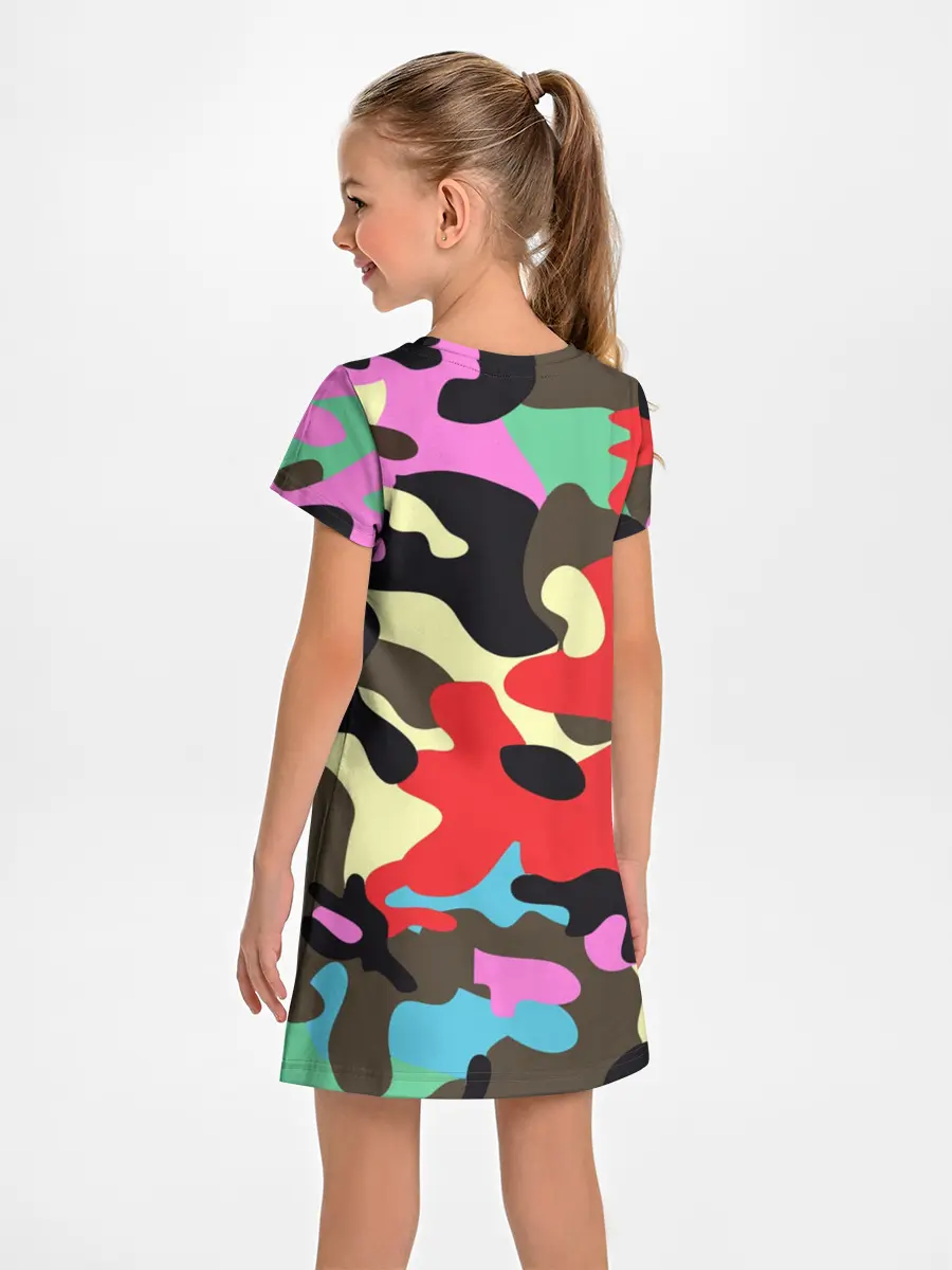 Детское платье / Камуфляж