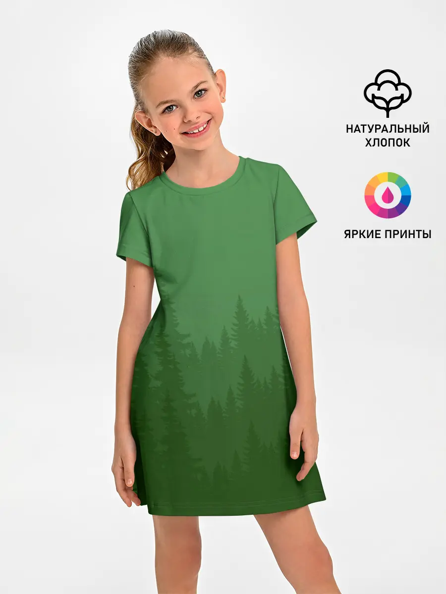 Детское платье / Зеленый Лес