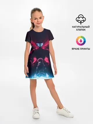 Детское платье / Kirito спиной