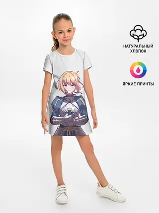 Детское платье / Девушка рыцарь