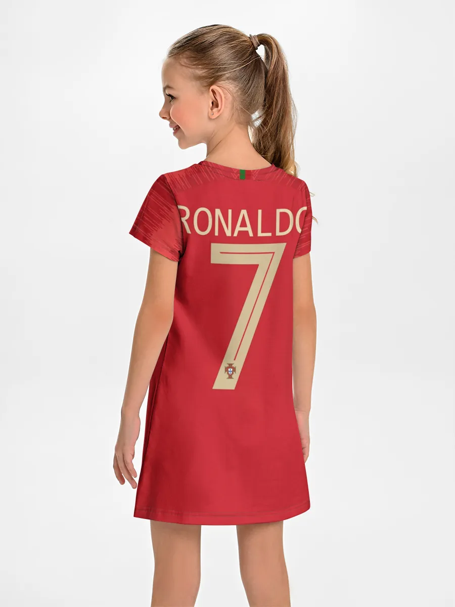 Детское платье / Роналду 2018 ЧМ