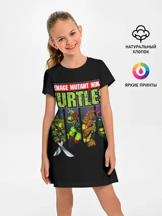 Детское платье / Черепашки-ниндзя