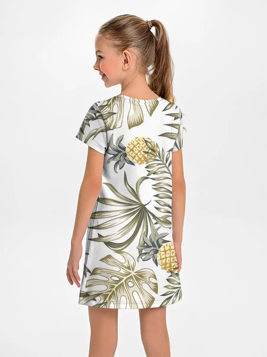 Детское платье / Тропики хаки