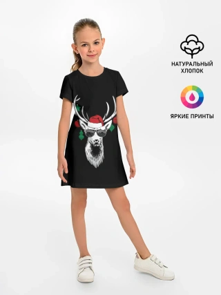 Детское платье / Рождественский Олень