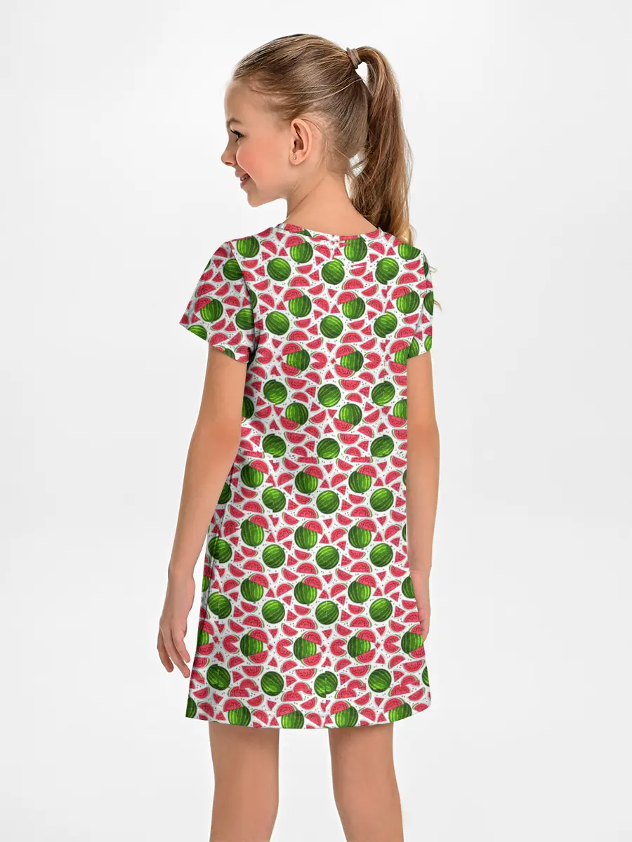 Детское платье / Арбузы