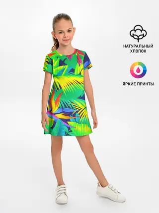 Детское платье / ТРОПИКИ
