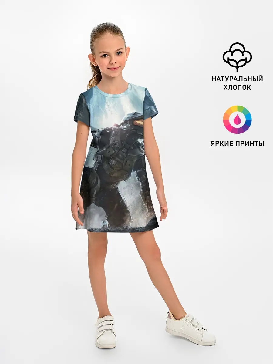 Детское платье / Halo