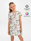 Детское платье / Большая семья котиков