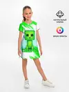 Детское платье / MINECRAFT CREEPER
