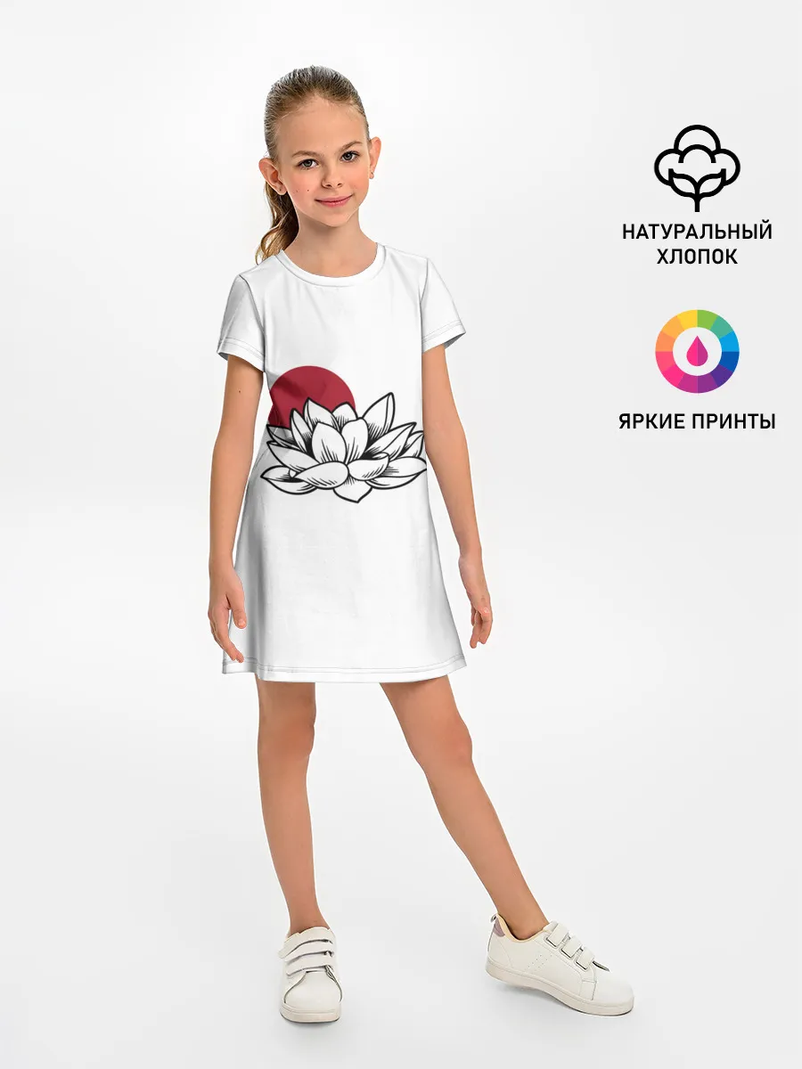 Детское платье / КУВШИНКА НИМФЕЯ | WATER LILY