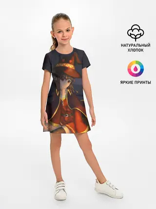 Детское платье / Megumin ночная