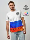 Мужская базовая футболка / Russia 3