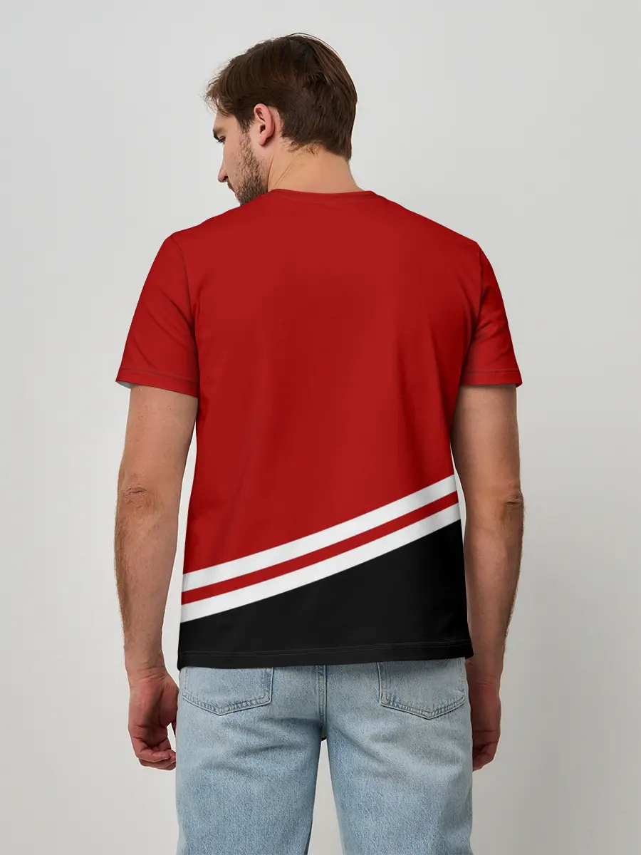 Мужская базовая футболка / Chicago Blackhawks, NHL