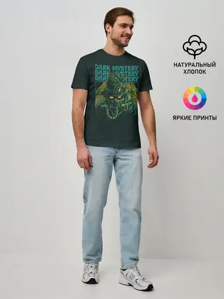 Мужская базовая футболка / Steam Punk