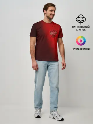 Мужская базовая футболка / Football Russia