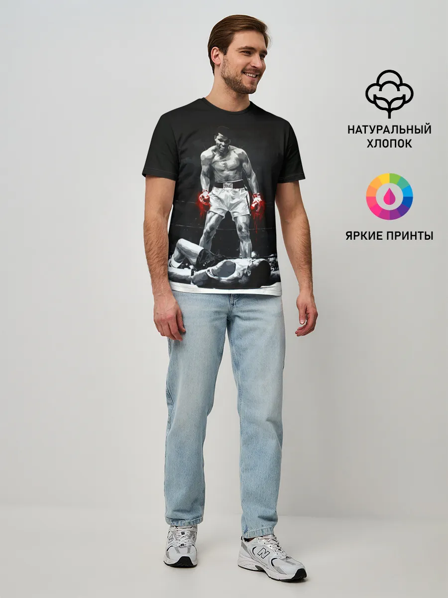 Мужская базовая футболка / Muhammad Ali