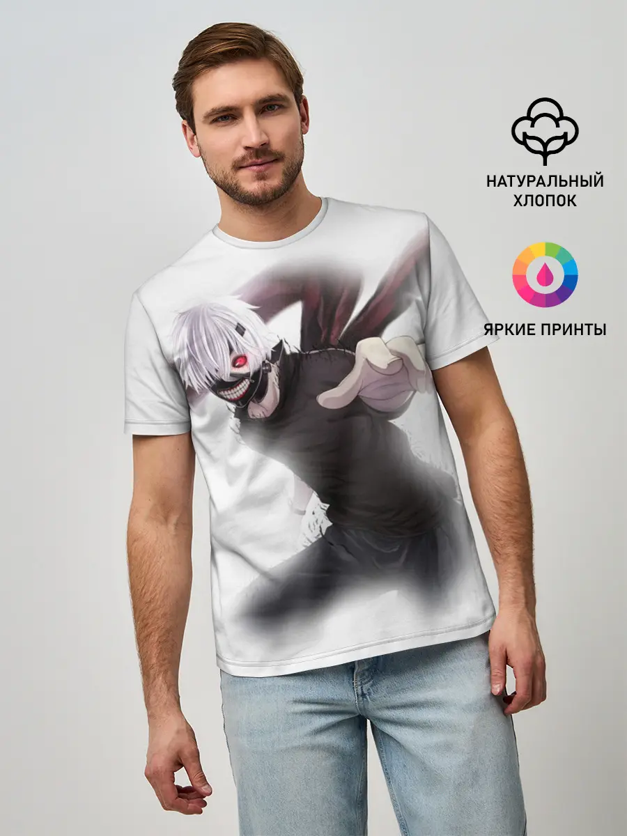 Мужская базовая футболка / Токийский гуль