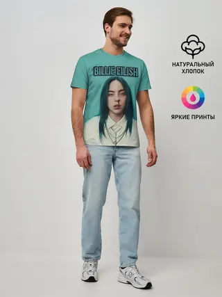 Мужская базовая футболка / BILLIE EILISH