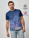 Мужская базовая футболка / Космос