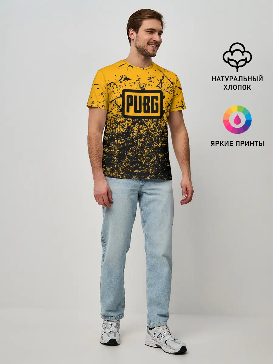 Мужская базовая футболка / PUBG