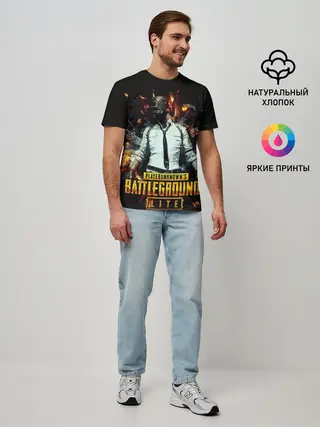 Мужская базовая футболка / PUBG Lite