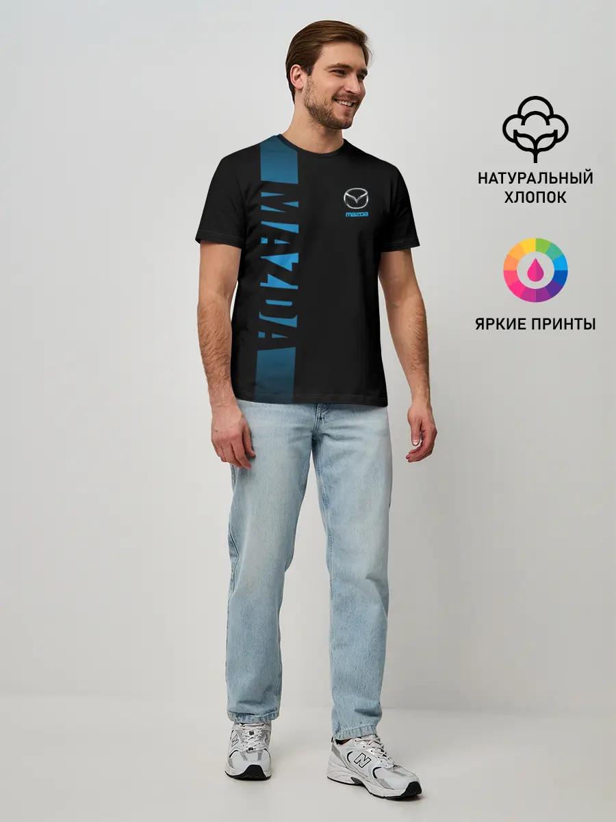 Мужская базовая футболка / MAZDA SPORT