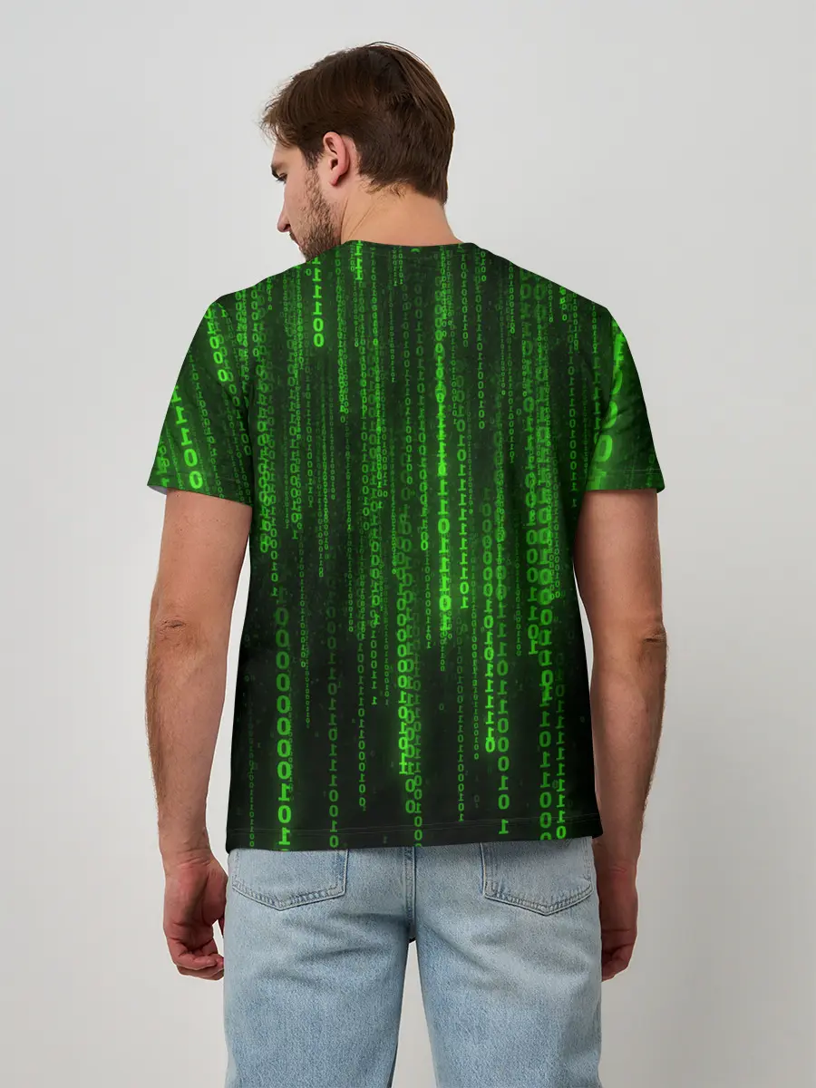 Мужская базовая футболка / Компьютерный язык