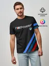 Мужская базовая футболка / BMW POWER CARBON