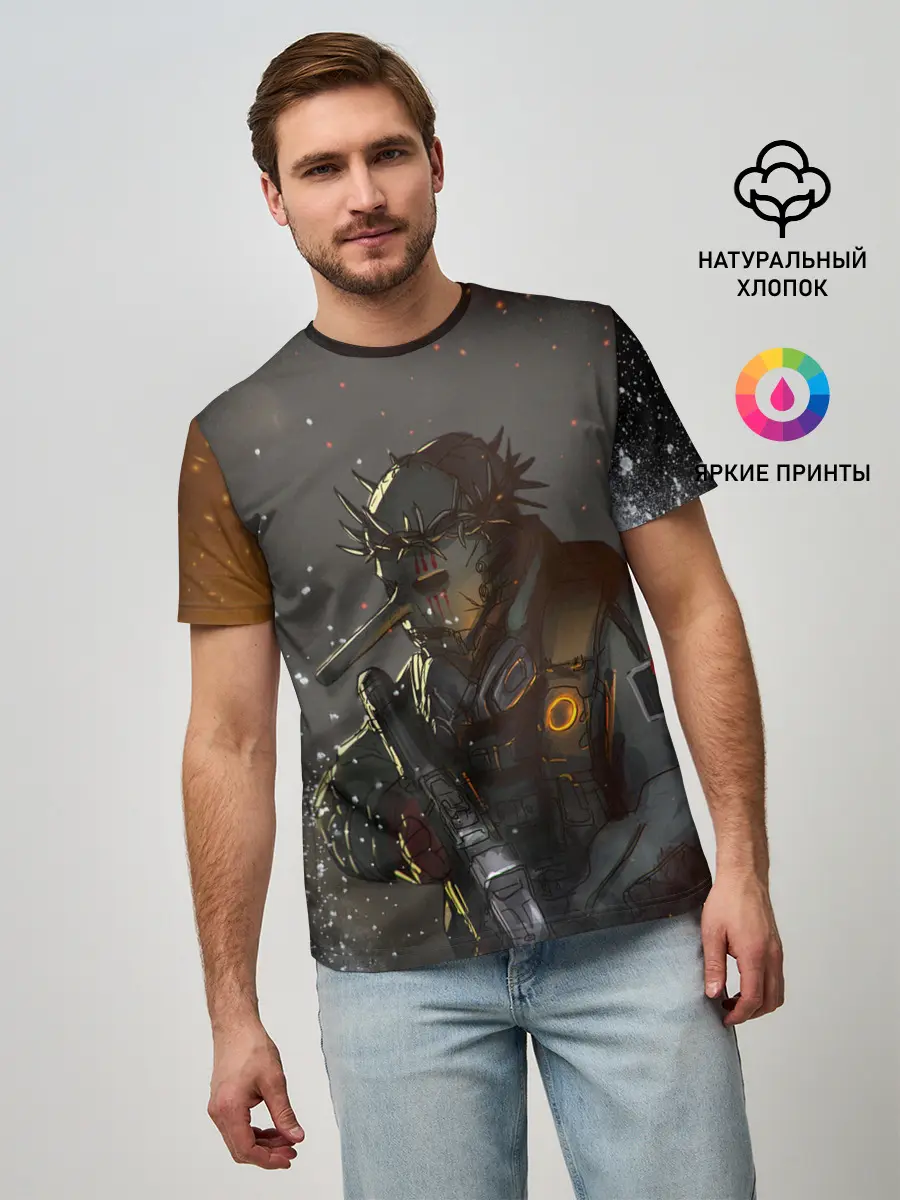 Мужская базовая футболка / CHRIS FEHN | SLIPKNOT | СЛИПКНОТ