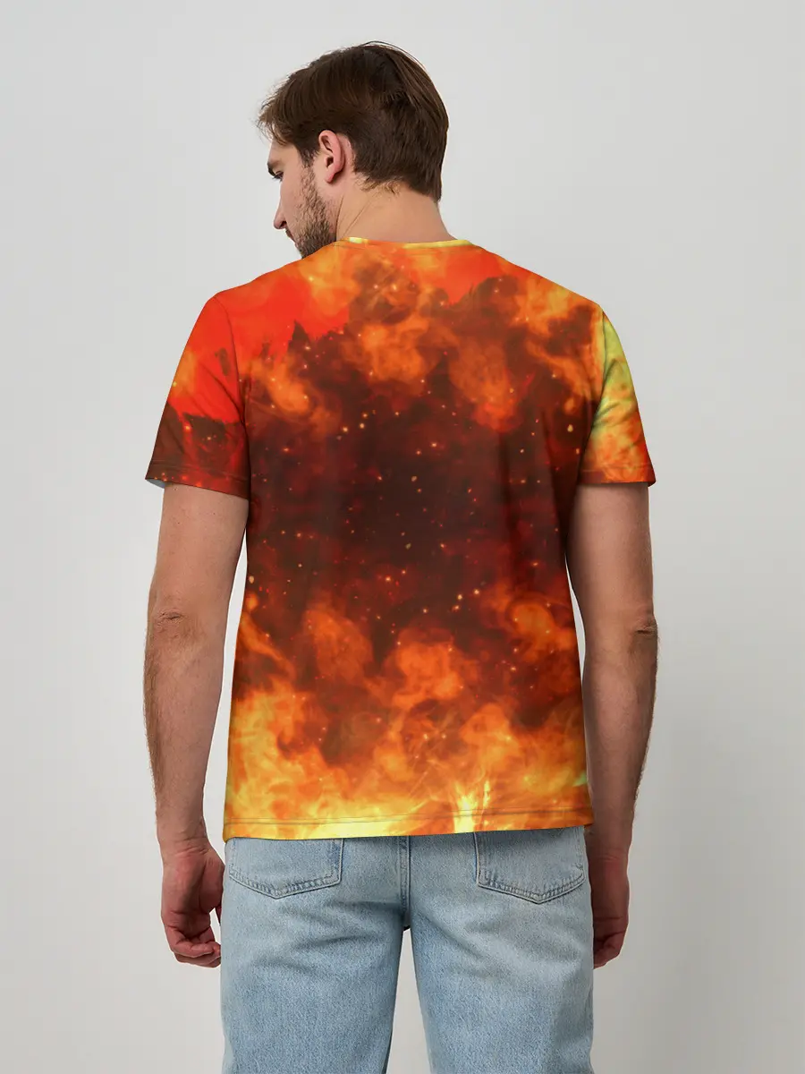 Мужская базовая футболка / Darksiders 3 | Гнев Войны 3