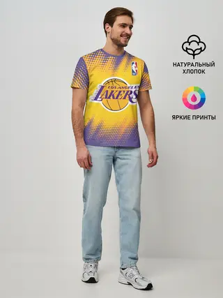 Мужская базовая футболка / Los Angeles Lakers