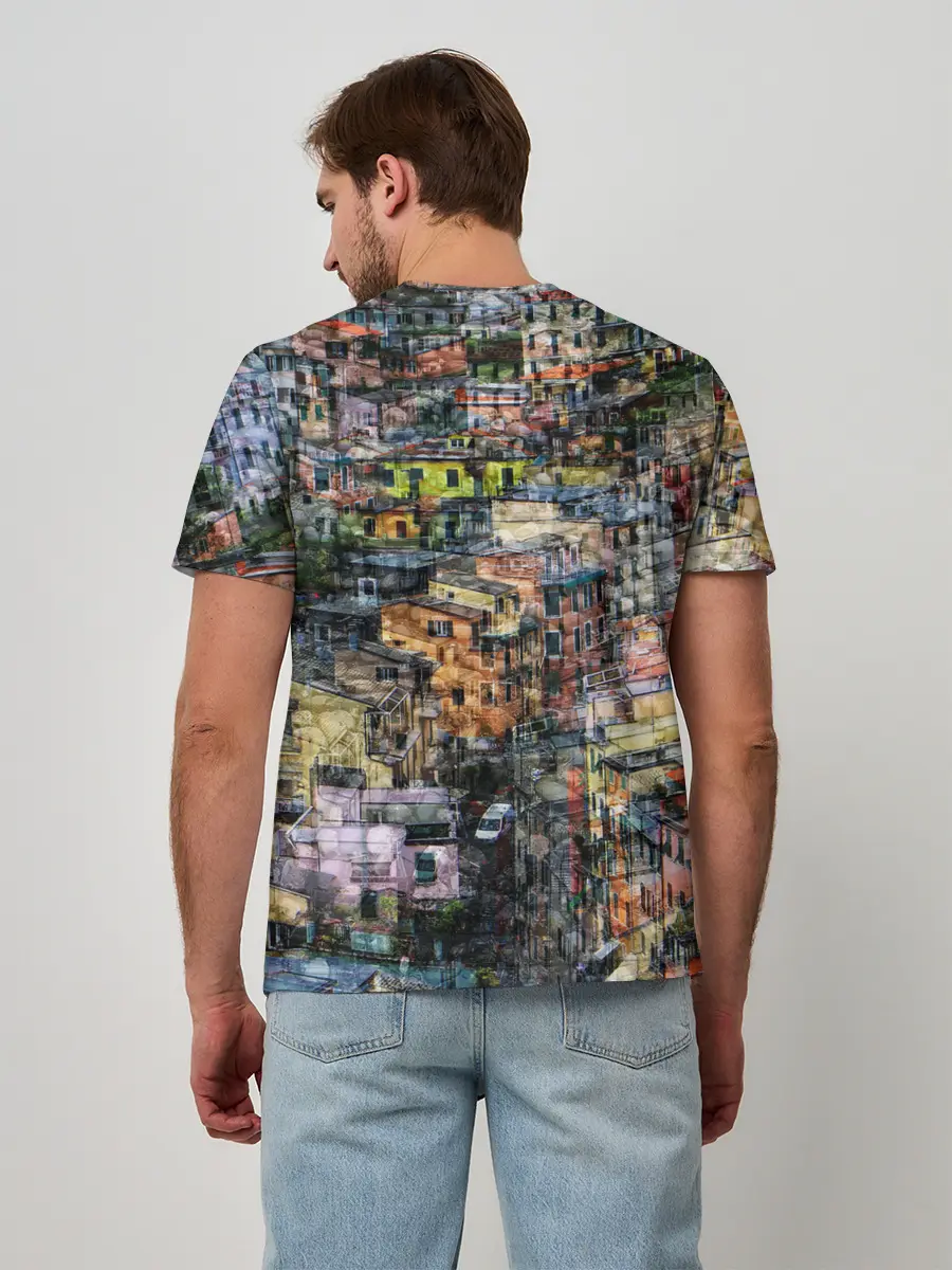 Мужская базовая футболка / ГОРОДОК