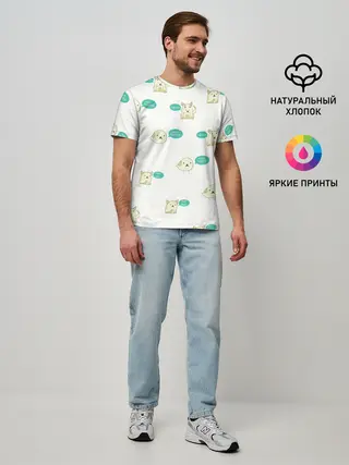 Мужская базовая футболка / Чык-чырык