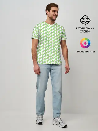 Мужская базовая футболка / Мозговые слизни