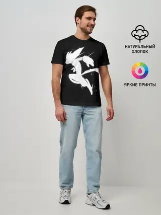 Мужская базовая футболка / Ori | Дух леса