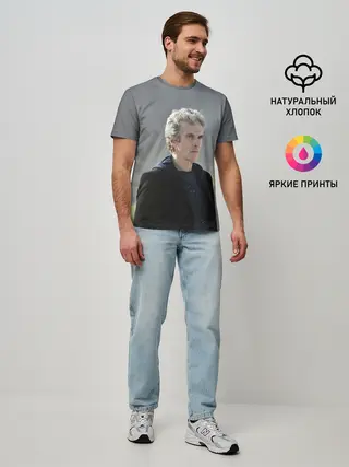 Мужская базовая футболка / ДОКТОР КТО