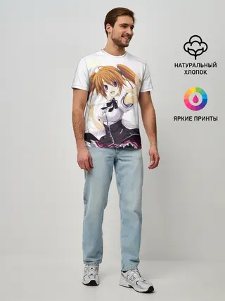 Мужская базовая футболка / Ирина Шидо | High School DxD