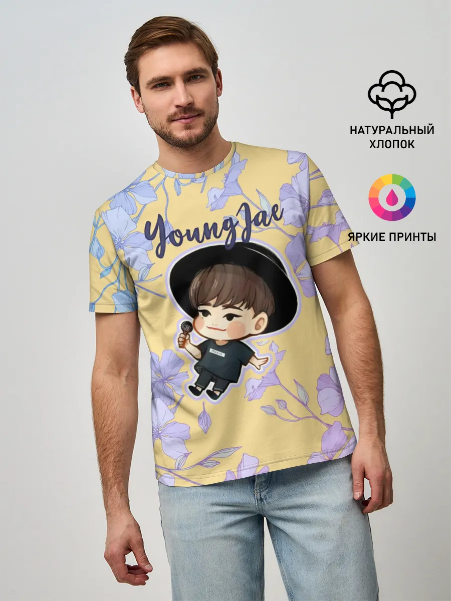 Мужская базовая футболка / YoungJae