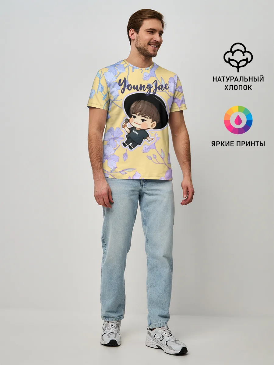 Мужская базовая футболка / YoungJae