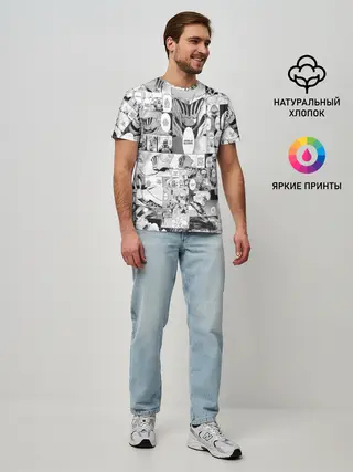 Мужская базовая футболка / Goblin Slayer Manga