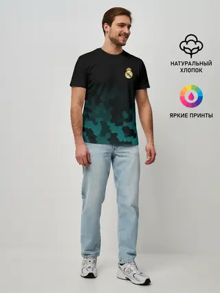 Мужская базовая футболка / REAL MADRID