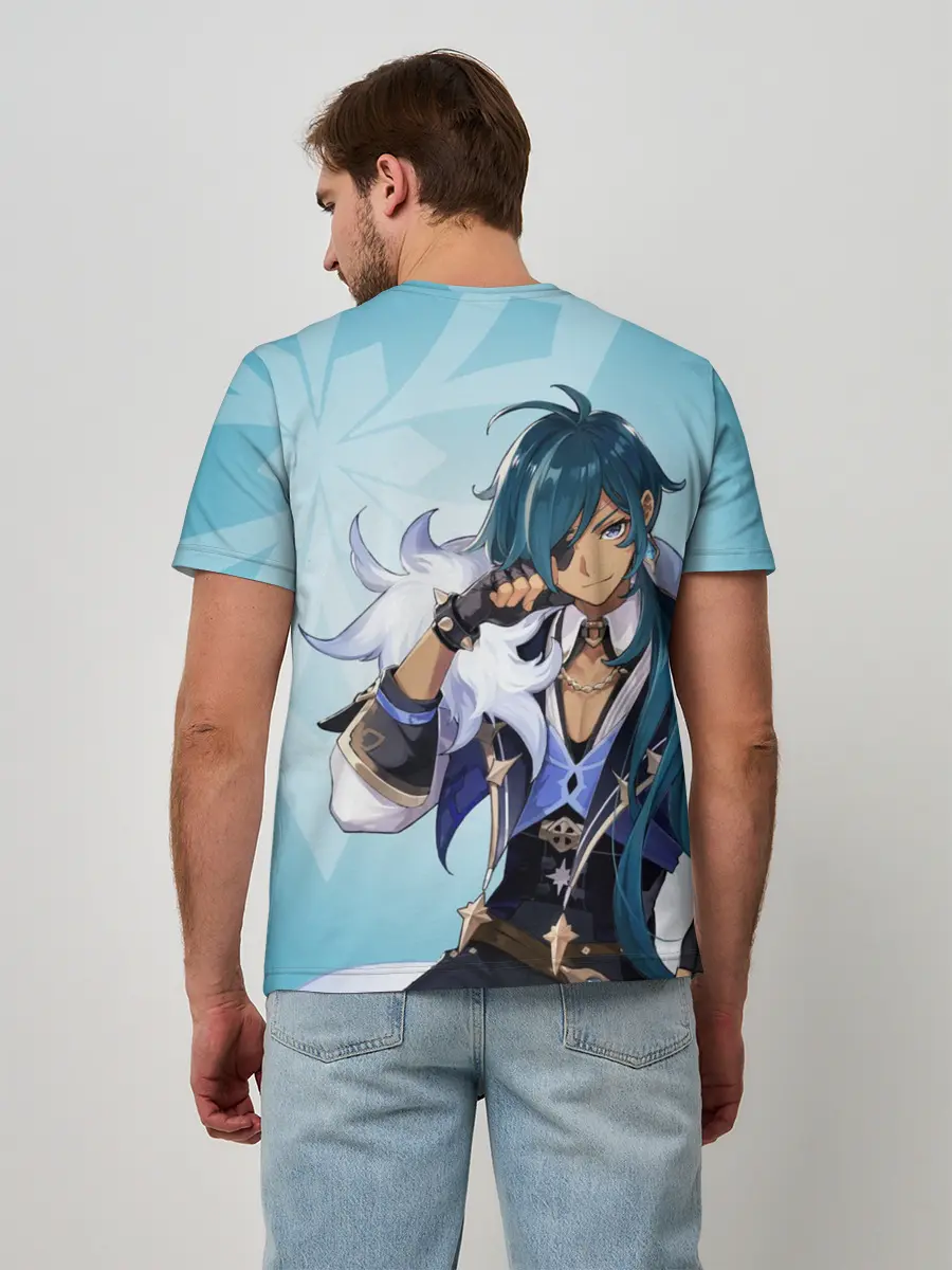 Мужская базовая футболка / GENSHIN IMPACT, КЭЙА