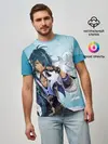 Мужская базовая футболка / GENSHIN IMPACT, КЭЙА