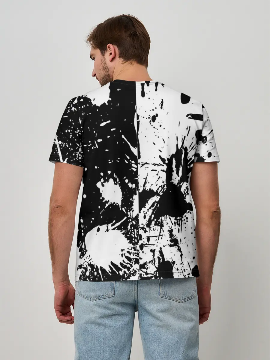 Мужская базовая футболка / КРАСКА И НИЧЕГО ЛИШНЕГО!