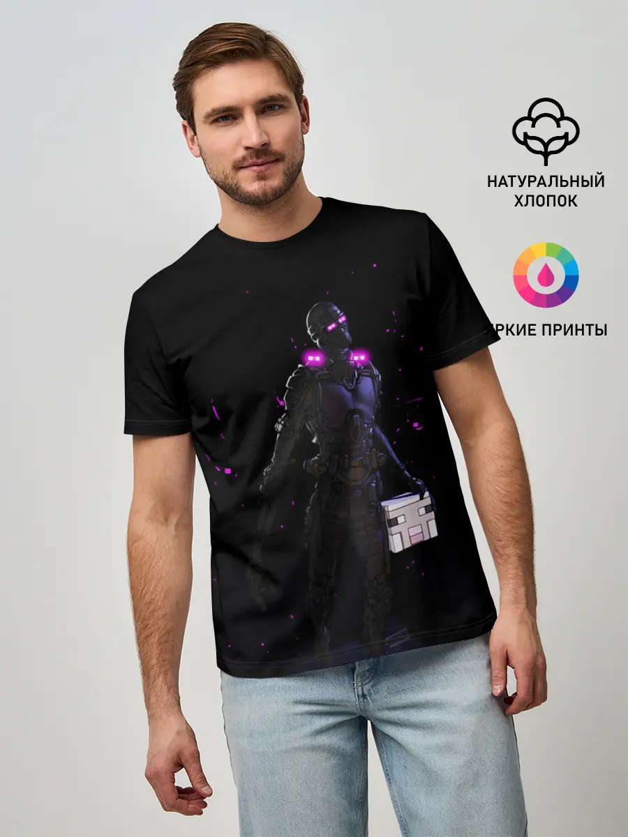 Мужская базовая футболка / MINECRAFT