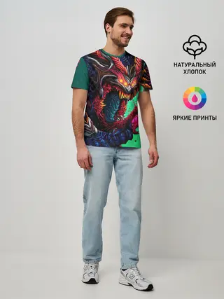 Мужская базовая футболка / CS GO