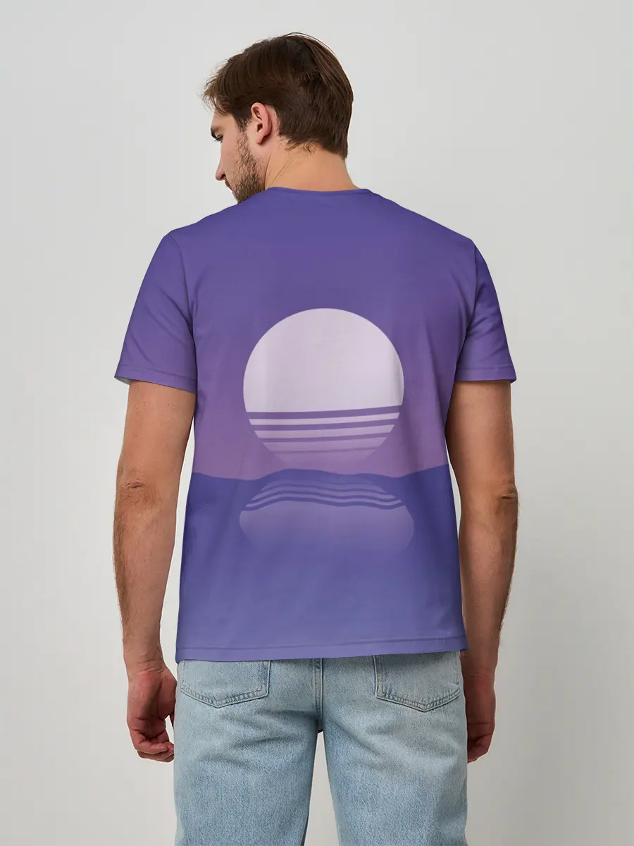 Мужская базовая футболка / Come back down