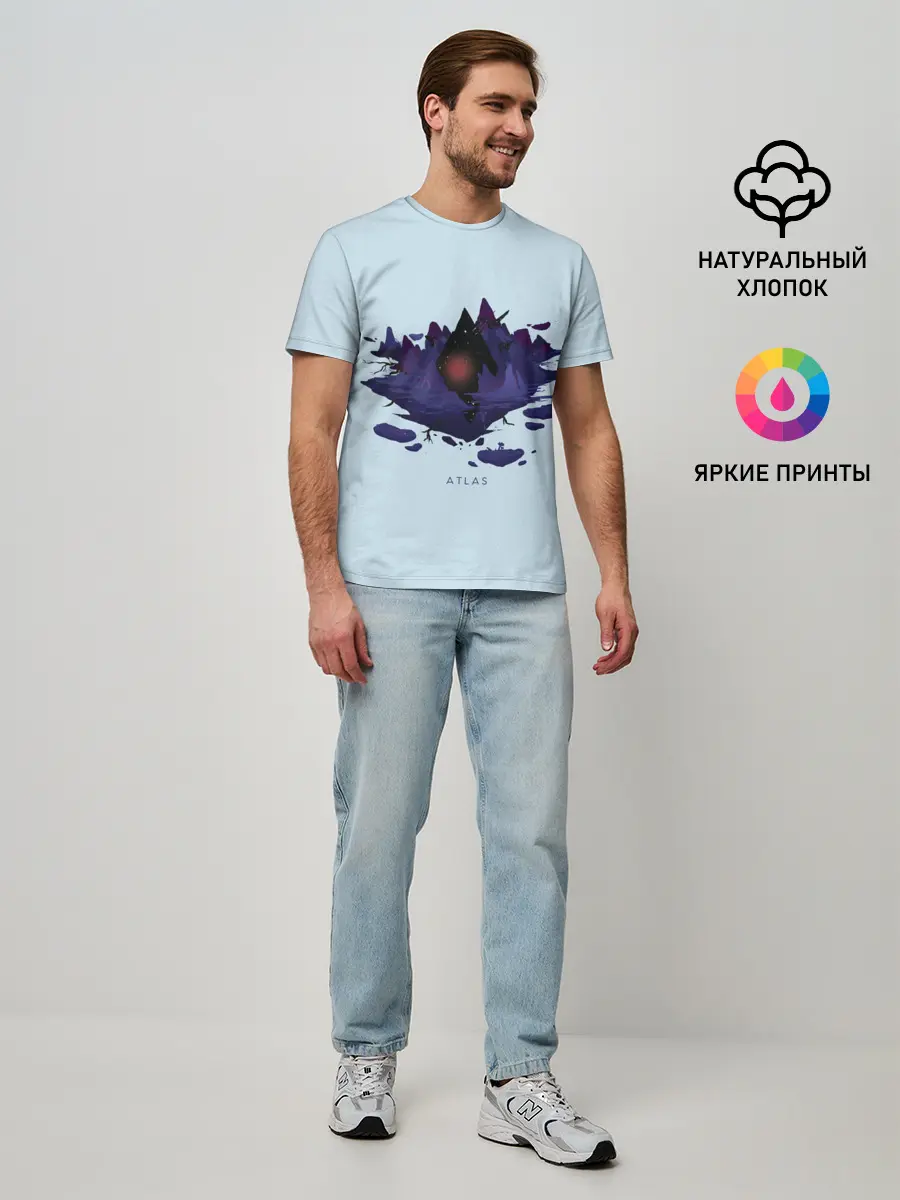 Мужская базовая футболка / Atlas